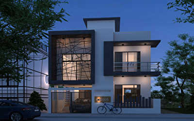 Villa Architecture  at Attibele, Bangalore